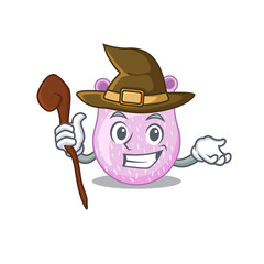Viridans streptococci sneaky and tricky witch cartoon character