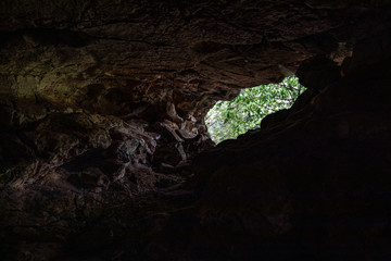 rock churches in the Pulo di Altamura, a karst sinkhole located on the Murge plateau, Altamura, Apulia (Puglia), Italy