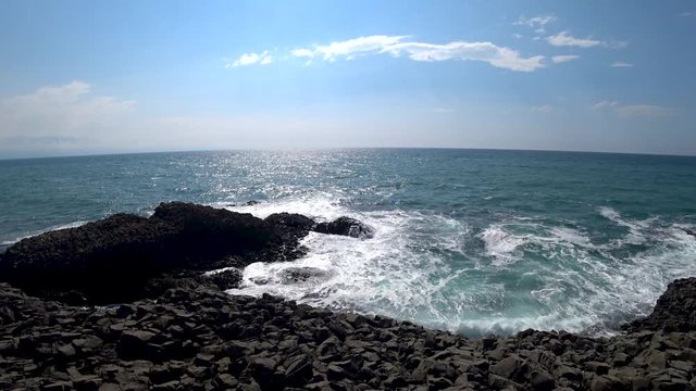The Northernmost point of Turkey in inceburun, overlooking Blacksea in Karadeniz, Sinop, Turkey