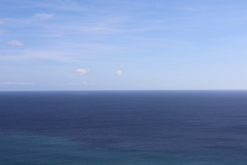 Obraz premium Honolulu Diamond head and Honolulu beach