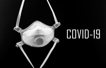 Masque FFP2 pour la protection du visage contre virus, allergie, épidémie et pandémie mondiale....