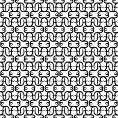 beautiful original monochrome seamless black pattern. flat art. print, template. background for textiles, paper, and packaging.
