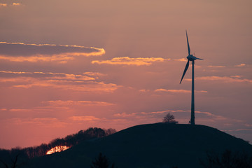 Sonnenaufgang Ditzingen