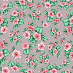 floral seamless wallpaper pattern