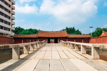 Fototapeta premium Ancient Architecture in South Fujian, China.
