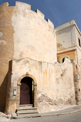 Fototapeta na wymiar Architectural detail in El Jadida, Morocco, Africa