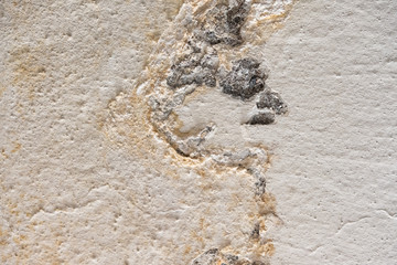 Old vintage wall in paint and patina