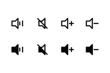 Speaker mode icon, user interface for button.