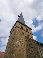 Fototapeta na wymiar View of Apostelkirche (