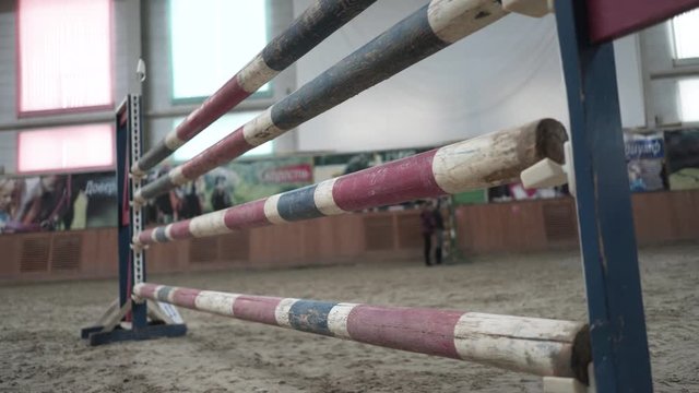 The General layout of the obstacles on the racetrack