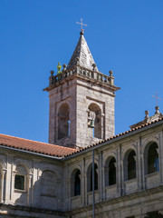 Fototapeta na wymiar Detail view of San Estevo de Ribas de Sil Monastery, Ourense, Galicia, Spain