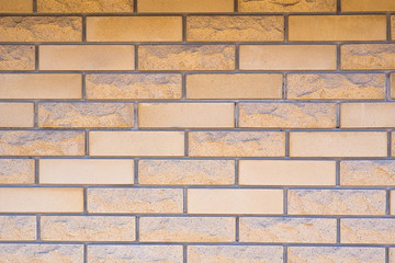 The wall is made of bricks. Beautiful texture and background.