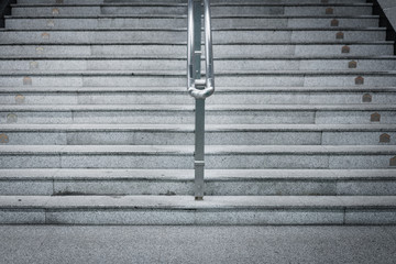 Stairs in the subway station