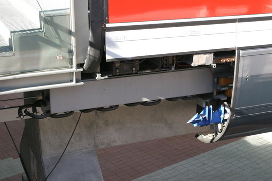 Antriebsdetails vom Transrapid