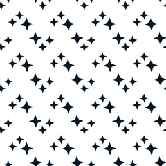 Modern Geometric Star Pattern. Vector Star Pattern Background. design for textile, wallpaper, fabric, decor, clothes, scrapbooking.