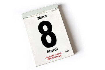 8. Mars 2022 Journée intern des femmes