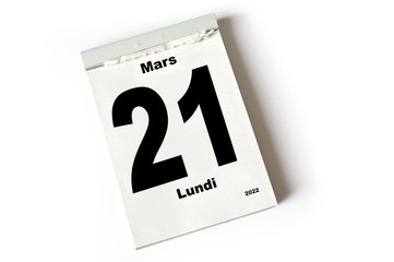 21. Mars 2022