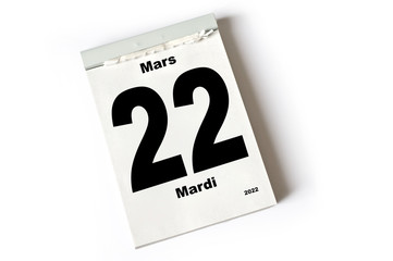 22. Mars 2022