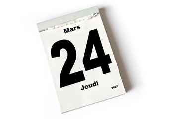 24. Mars 2022