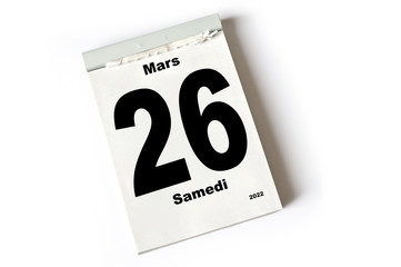 26. Mars 2022