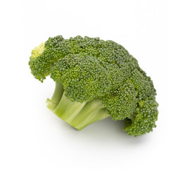 Broccoli isolated on a white background.