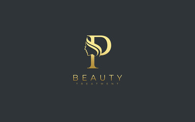 Letter O Beauty Face Logo Design