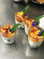 Plato cocina.Macedonia.