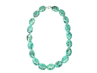 fashion beads necklace jewelry with semigem crystals jasper