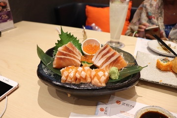 Food sushi, closeup Thailand