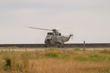 Fototapeta na wymiar Seaking Hubschrauber