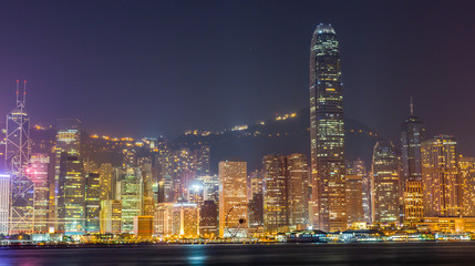 Fototapeta na wymiar Hong Kong Skyline.