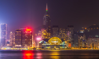 Hong Kong Skyline.