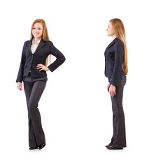 Woman businesswoman in business concept