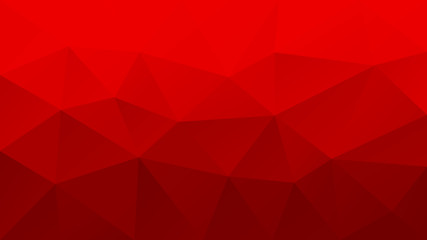 vector abstract red low poly background