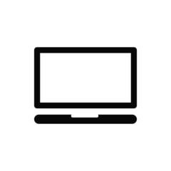 computer monitor with blank screen