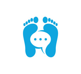 Consult Foot logo vector template, Creative of Foot logo design concepts