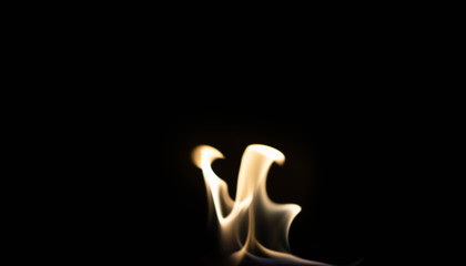 Concept Textures Flame Black background