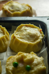 Majorcan empanadas, typical Mallorcan food made in a typical Easter way.