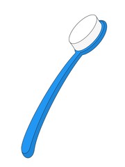 illustration of a toothbrush