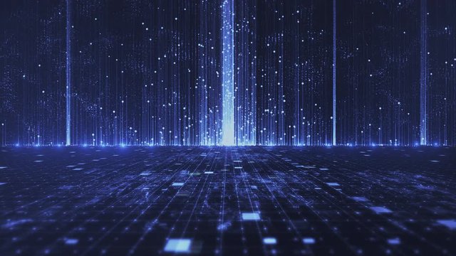 Digital City On Connect is motion footage for sci fi films and cinematic in technology scene. Also good background for scene and titles, logos.