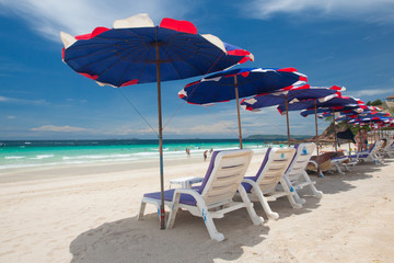 
Beach hammock on Ko Lan in Pattaya, Thailand