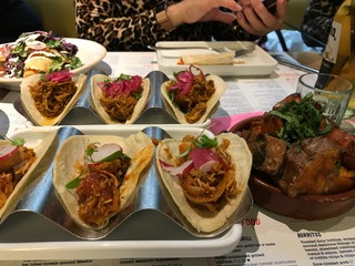 A diverse collection of delicious food items