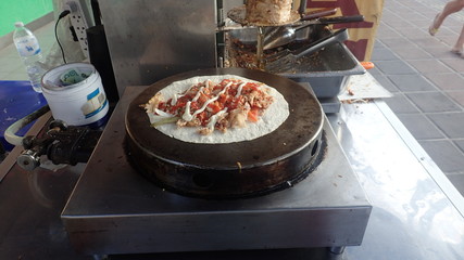 A diverse collection of delicious food items