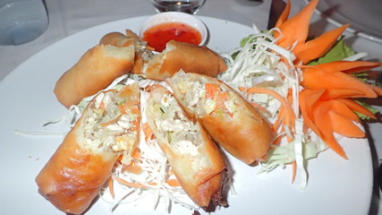 A diverse collection of delicious food items