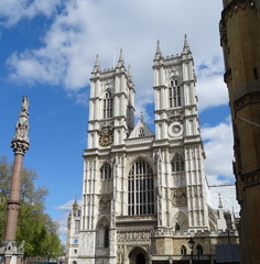 London in April, 2017. Westminster Abbey