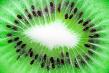 texture background kiwi fruit close up macro