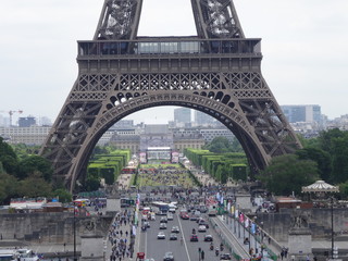 Fototapeta premium Paris is a stunning city, the capital of France