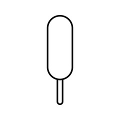 Ice cream icon vector illustration isolated on white background