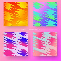 abstract background vector set
