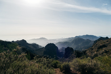 mountain view on gran canaria